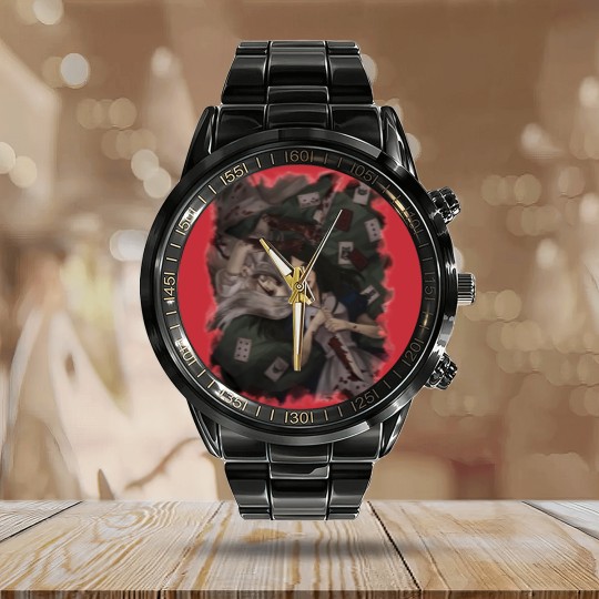 Discover Alice madness Calendar Steel Band Watch