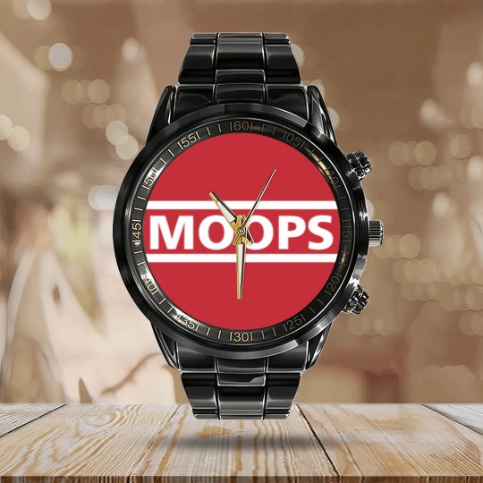 Discover Moops - Seinfeld - Calendar Steel Band Watch