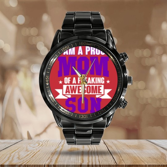 Discover Mother and son Calendar Steel Band Watch