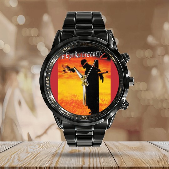 Discover Jeepers Creepers 2 Horror Movie Calendar Steel Band Watch, Jeepers Creepers Calendar Steel Band Watch Fan Gifts
