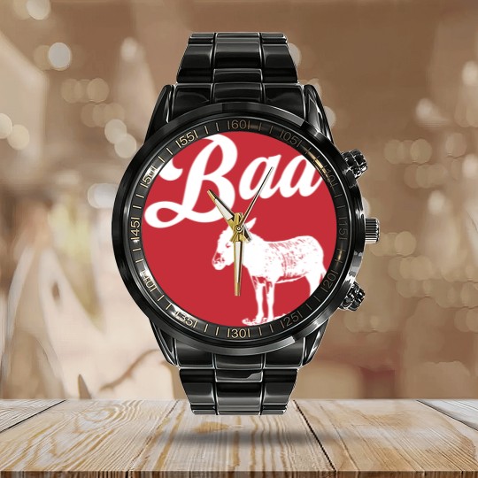 Discover Bad Donkey Calendar Steel Band Watch, Donkey Calendar Steel Band Watch, Funny Donkey Calendar Steel Band Watch, Sarcastic Calendar Steel Band Watch, Donkey Lover Calendar Steel Band Watch