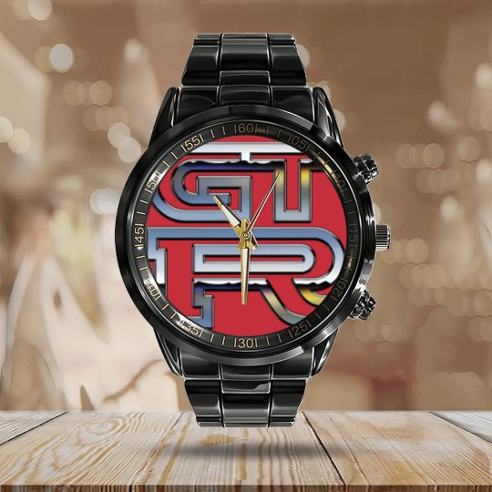 Discover GTR - Gtr Logo - Calendar Steel Band Watch