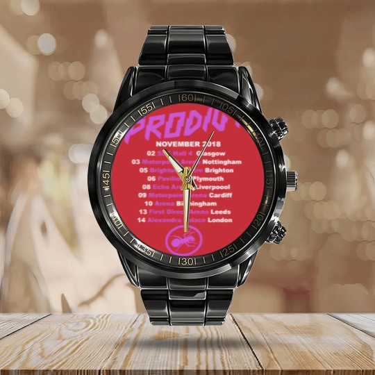 Discover Prodigy 2018 Tour Calendar Steel Band Watch