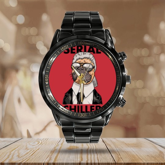 Discover Serial Chiller Calendar Steel Band Watch