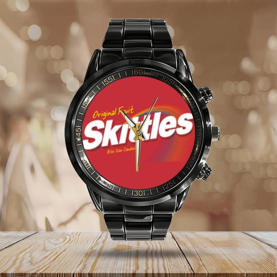 Discover skittles Calendar Steel Band Watch