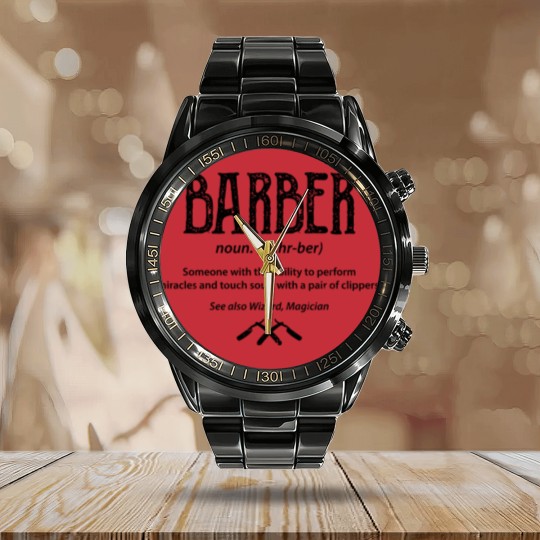 Discover Barber Definition - Barber Calendar Steel Band Watch