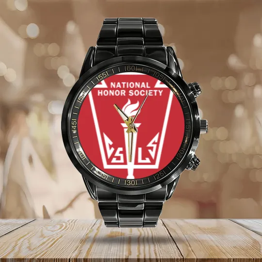 Discover National Honor Society Calendar Steel Band Watch