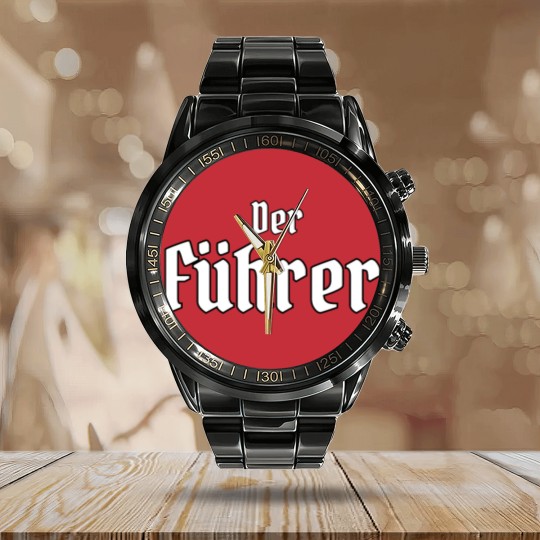 Discover Der fuhrer Calendar Steel Band Watch
