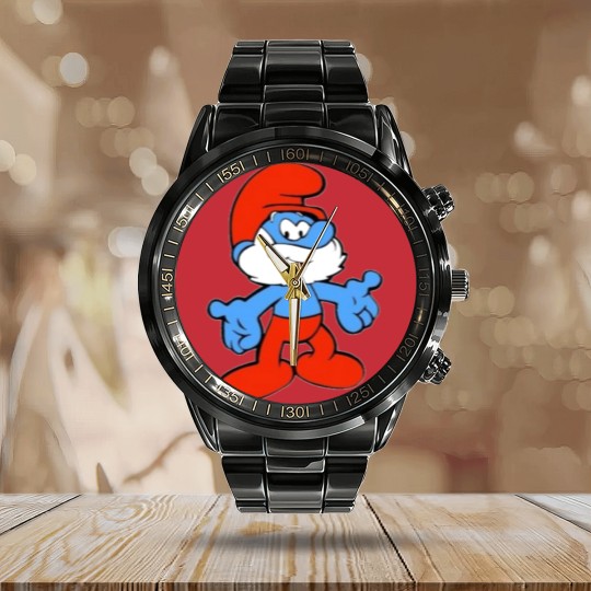 Discover cartoon characters Calendar Steel Band Watch