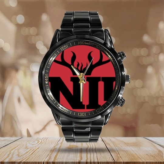Discover Ni! Calendar Steel Band Watch