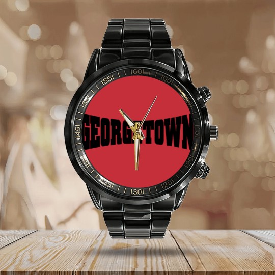 Discover Georgetown Calendar Steel Band Watch