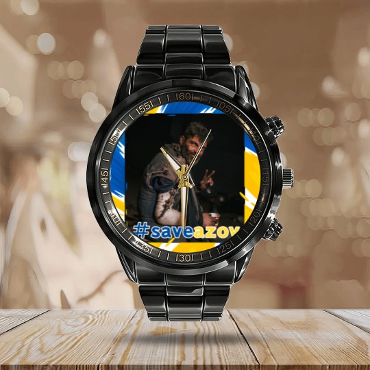 Discover azov ukraine Calendar Steel Band Watch