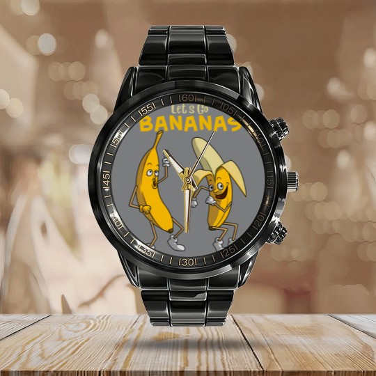 Discover Savannah Bananas Baseball Let s Go Bananas Calendar Steel Band Watch