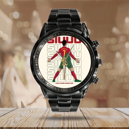 Discover Cristiano Ronaldo Calendar Steel Band Watch Calendar Steel Band Watch Calendar Steel Band Watch, Cr7 Calendar Steel Band Watch , Portugal , Adult Calendar Steel Band Watch , Youth Calendar Steel Band Watch