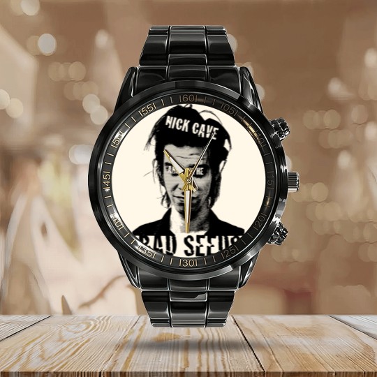 Discover Nick Cave Nick Cave and the Bad Seeds Calendar Steel Band Watch