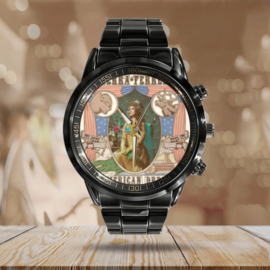 Discover Sierra Ferrell Gift For Fans White Calendar Steel Band Watch
