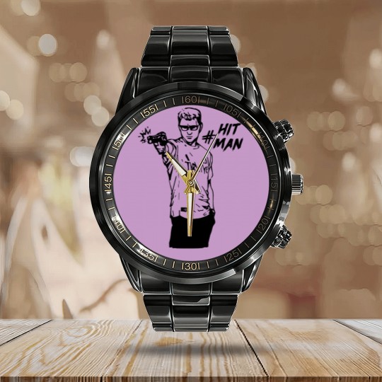 Discover Turkish Shooter Yusuf Dikec Calendar Steel Band Watch, Hit Man Calendar Steel Band Watch,Shooting Sports Calendar Steel Band Watch,Cool Shooter Calendar Steel Band Watch