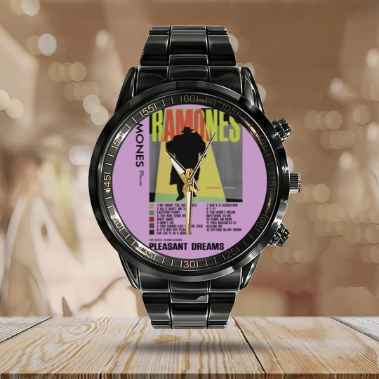 Discover Ramones Pleasant Dreams Calendar Steel Band Watch