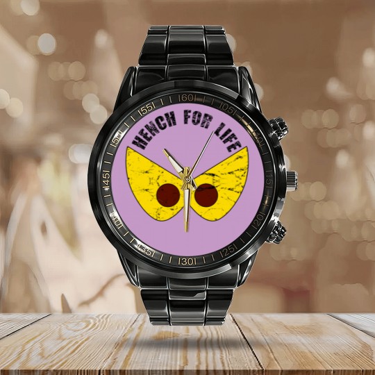 Discover Hench for Life Calendar Steel Band Watch