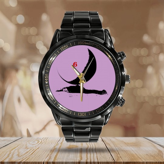 Discover The Prisoner- TV Series Calendar Steel Band Watch
