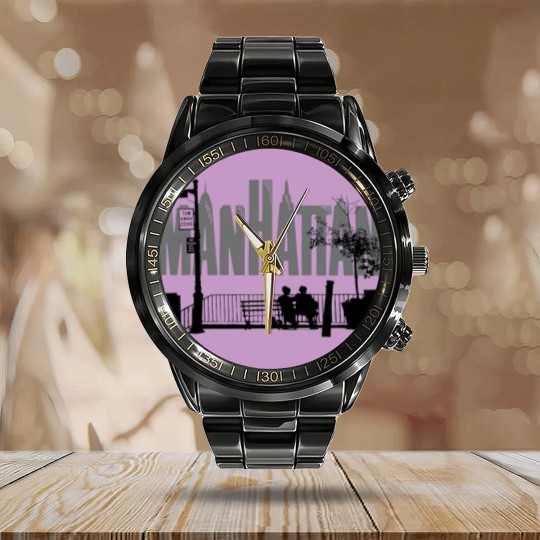 Discover Manhattan - Manhattan - Calendar Steel Band Watch