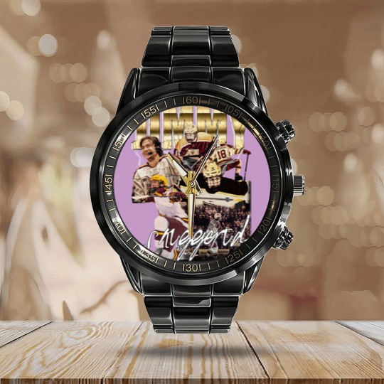 Discover Jimmy Snuggerud Calendar Steel Band Watch