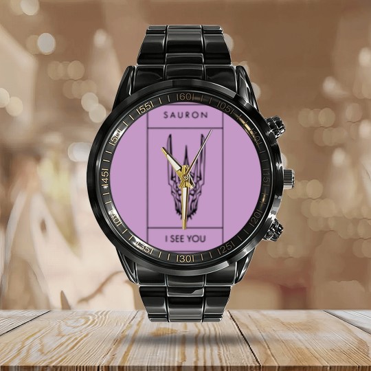 Discover Sauron Calendar Steel Band Watch - Lord of the Rings - Rings of power