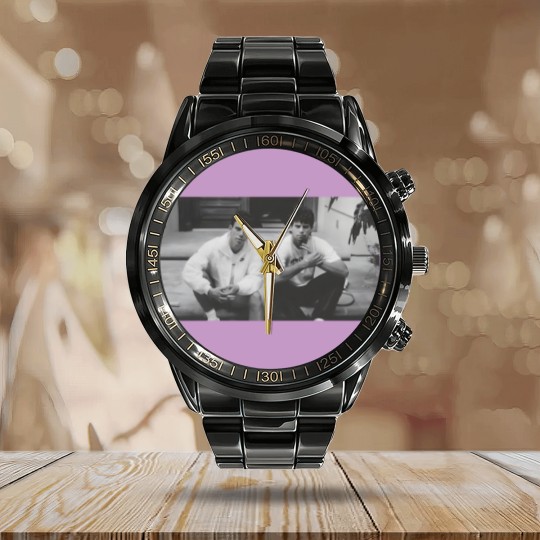 Discover Mendendez Brothers Unisex Calendar Steel Band Watch, Erik and Lyle Menendez Calendar Steel Band Watch