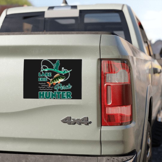 Discover Perch Fishing Car Magnets Car Magnets