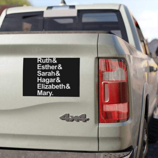 Discover Strong Women of the Bible Car Magnets