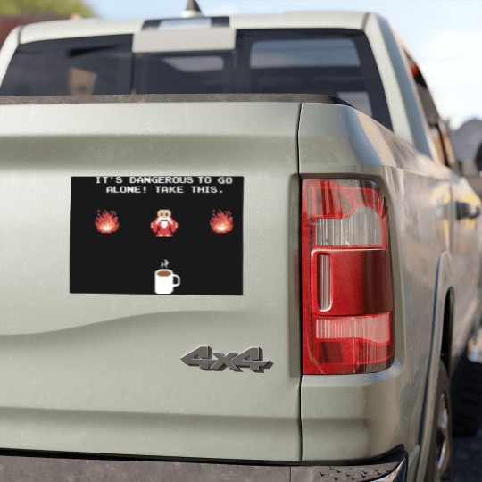 Discover Zelda Old Man Coffee Car Magnets