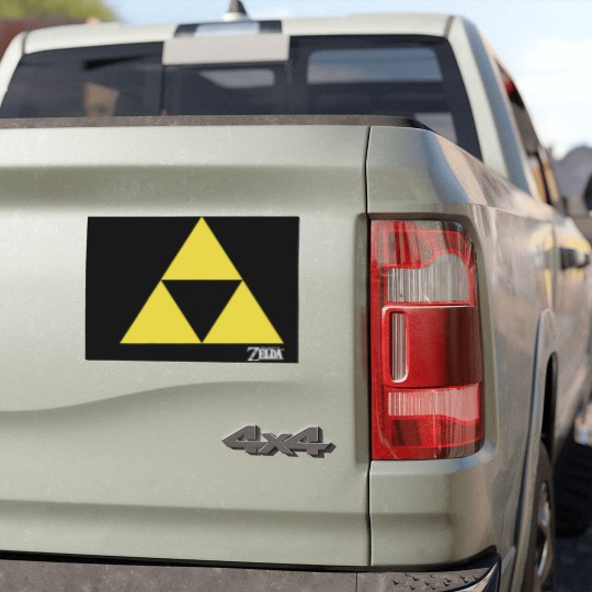 Discover Nintendo Legend Of Zelda Classic Iconic Triforce Car Magnets