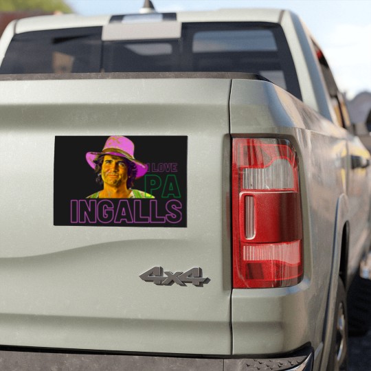 Discover PA INGALLS - Little House On The Prairie - Car Magnets