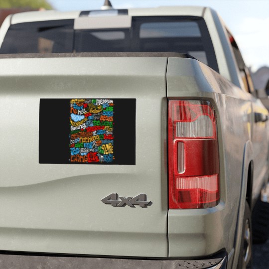 Discover Lennon Imagine Quote Car Magnets