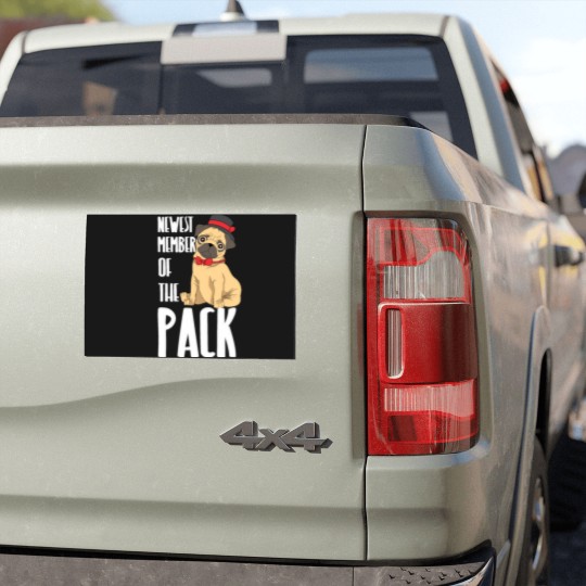 Discover Adorable Pug Baby Dog Cute Puppy Kid Car Magnets
