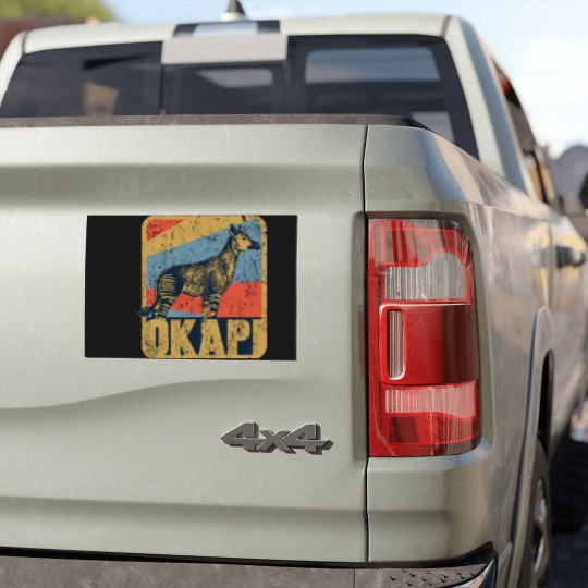 Discover Okapi Car Magnets