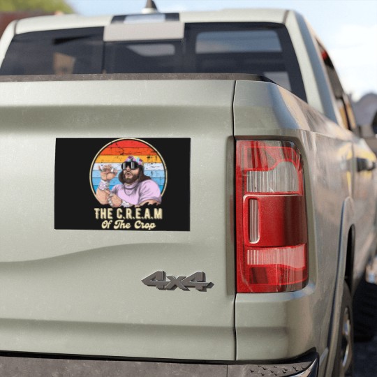 Discover The C.R.E.A.M of the crop Randy Savage legend - Macho Man - Car Magnets