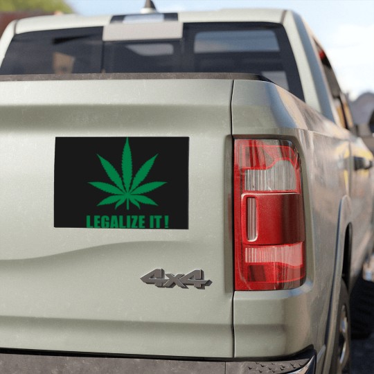 Discover Marijuana Legalize it Car Magnets