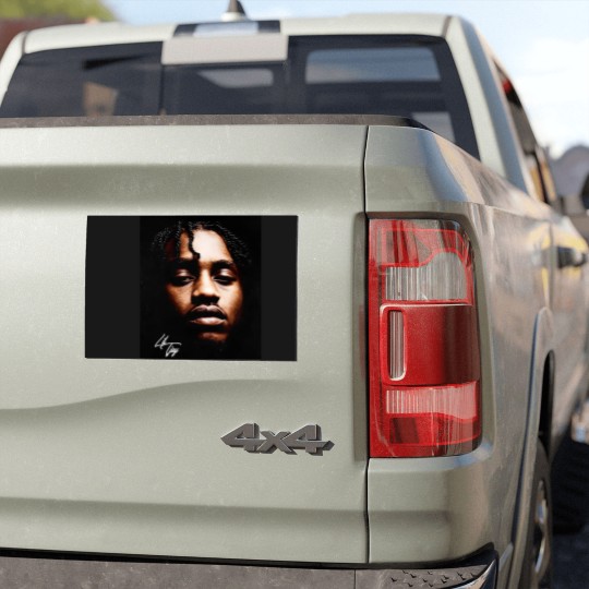 Discover Lil Tjay Car Magnets Gift For Women and Man Lil Tjay Car Magnets Rapper Lil Tjay