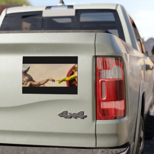 Discover Shrek hands of God Classic Car Magnets, Love Shrek Car Magnets