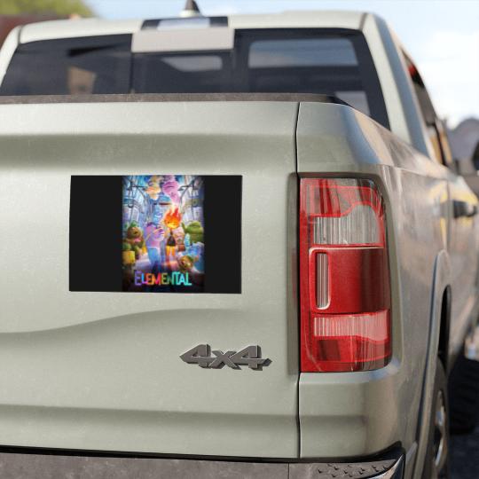 Discover Elemental Essential Car Magnets Elemental MOVIE lover