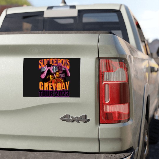 Discover Suicideboys Rap Car Magnets, Grey Day 2023 World Tour Vintage 90s