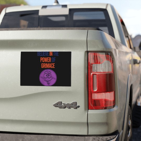 Discover Grimace Mets Car Magnets up to 5xl | NY Mets Humorous Gift, New York Baseball Winning Streak Fan Lucky Charm McD's Grimace, Orange and blue, Truth