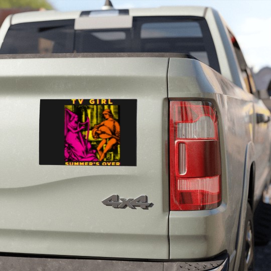 Discover Premium TV Girl Car Magnets - Summer's Over Album Car Magnets