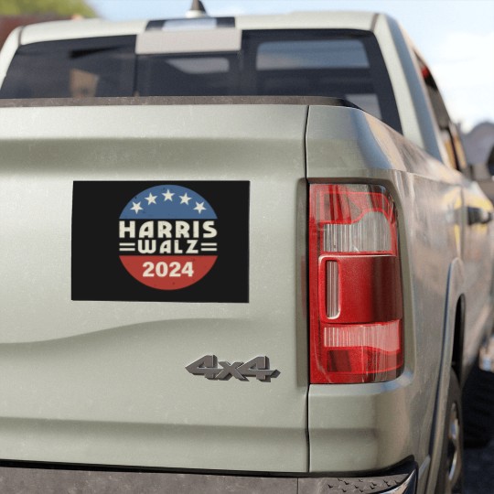 Discover Harris Walz Car Magnets, Kamala Harris Tim Walz President VP 2024 Car Magnets, Tim Walz