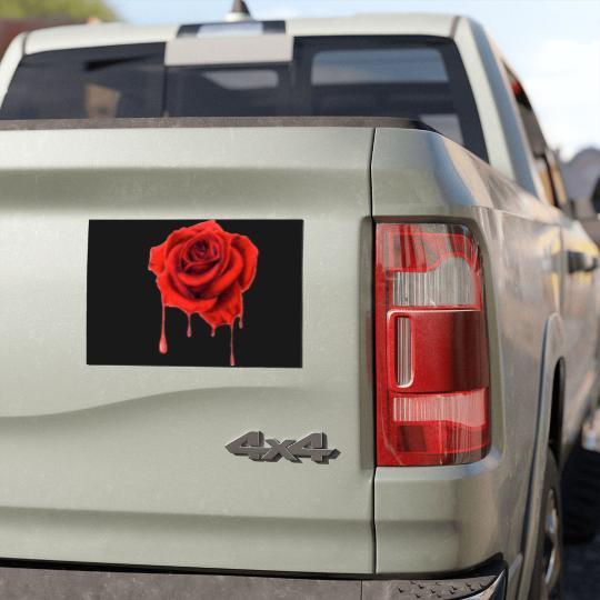 Discover Painting the Roses Red Car Magnets
