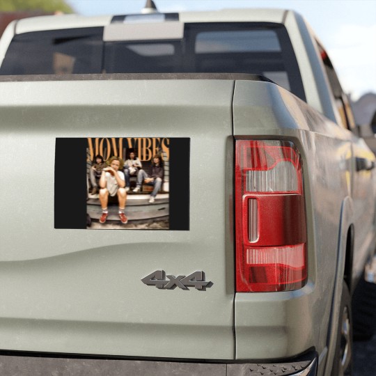 Discover Mom Vibes Thug Life  Car Magnets, Vintage 90s Mom Vibes Car Magnets, 90s Mom Vibes Car Magnets