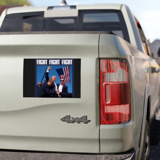 Discover Trump Fight Fight Fight - Trump Fight - Car Magnets