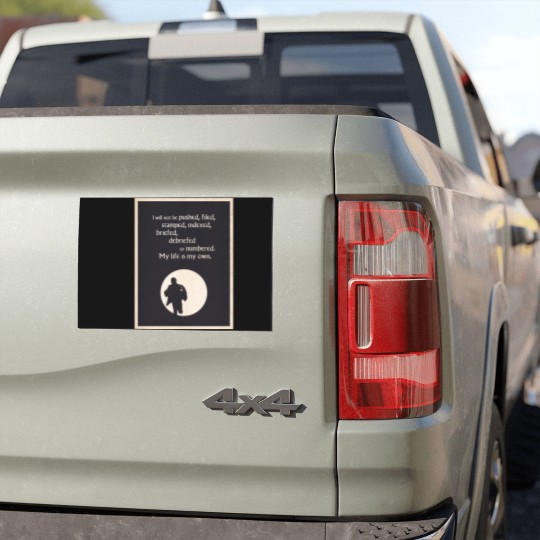 Discover TV Quote - The Prisoner Car Magnets