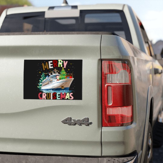 Discover Merry Cruisemas Car Magnets, Christmas Cruise Crew Car Magnets